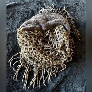 PacSun Infinity Two Tone Fringe Scarf